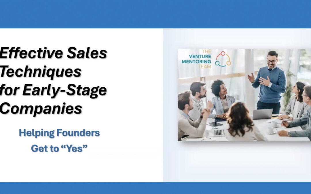 L@LT: Effective Sales Techniques for Early-Stage Companies